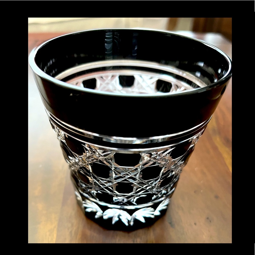 Edo Kiriko Whiskey Glass - Rare & Beautiful!